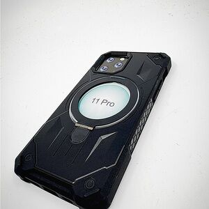 Sterker Rugged Case w/ Ring Stand for iPhone 11 Pro (5.8”) – Black